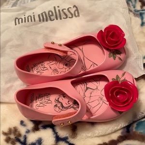 Mini Melissa beauty and the beast edition.